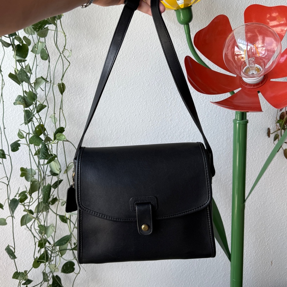 Rare 80s Vintage Coach Mulberry Bag
